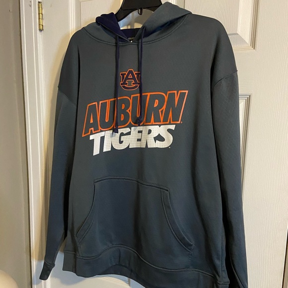 Russell Athletic 42/44 Auburn Tigers hoodie with kangaroo pockets - Picture 1 of 8